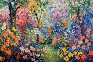 Gradina de primavara