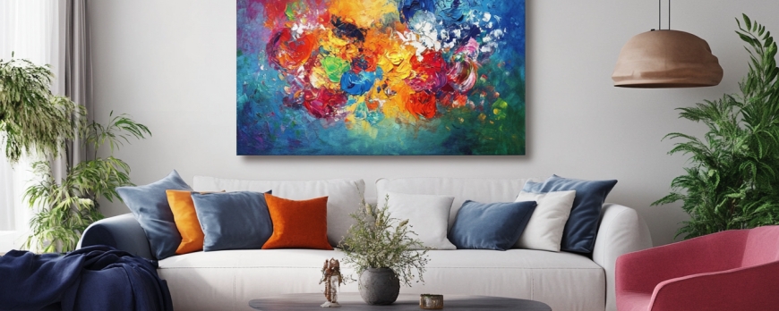 Idei Decoratiuni Pentru Birou: Decorarea Pereților cu Tablouri